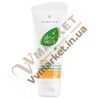 Aloe Vera Sun Солнцезащитный крем-гель SPF 20 Aloe Vera Sun gel cream, 100мл с доставкой вся Украина